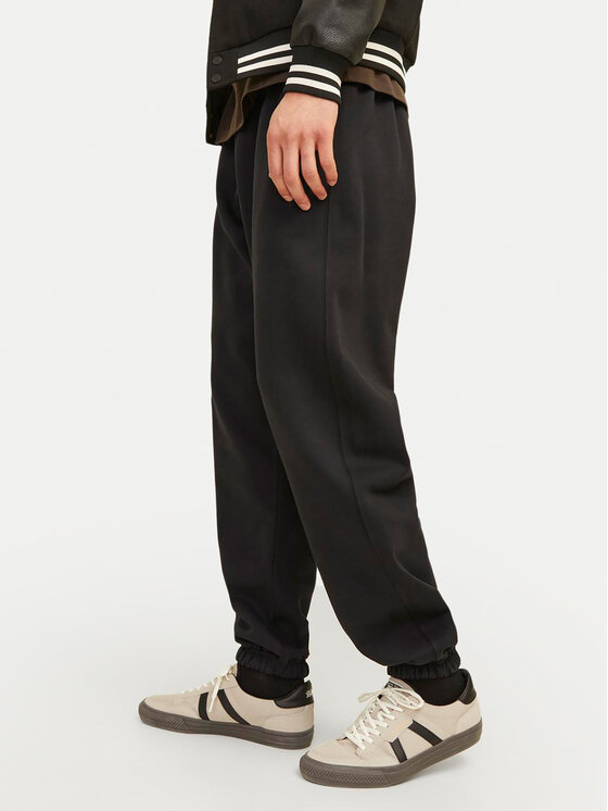 Jack&Jones Jack&Jones Donji dio trenerke Bill Urban Edge 12263026 Crna Relaxed Fit