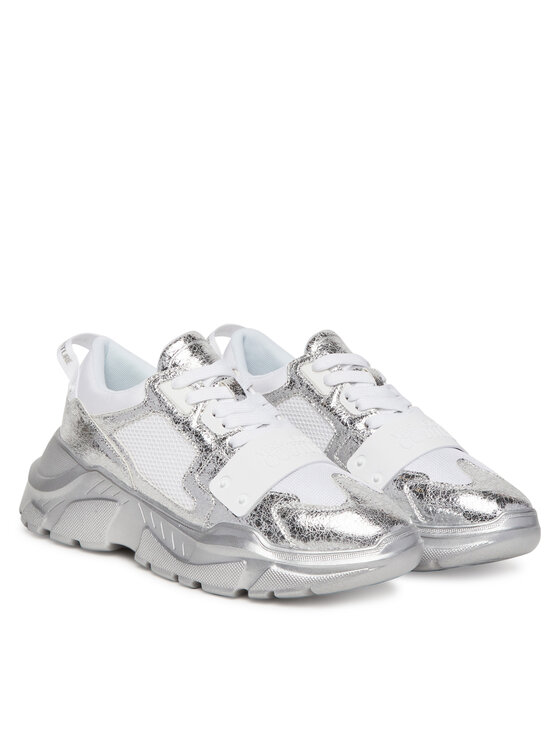 Versace Jeans Couture Versace Jeans Couture Sneakersy 78YA3SC4 Srebrny