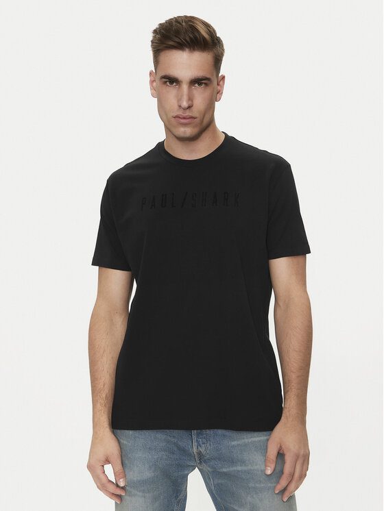 Paul&Shark Paul&Shark T-shirt 14311638 Crna Regular Fit