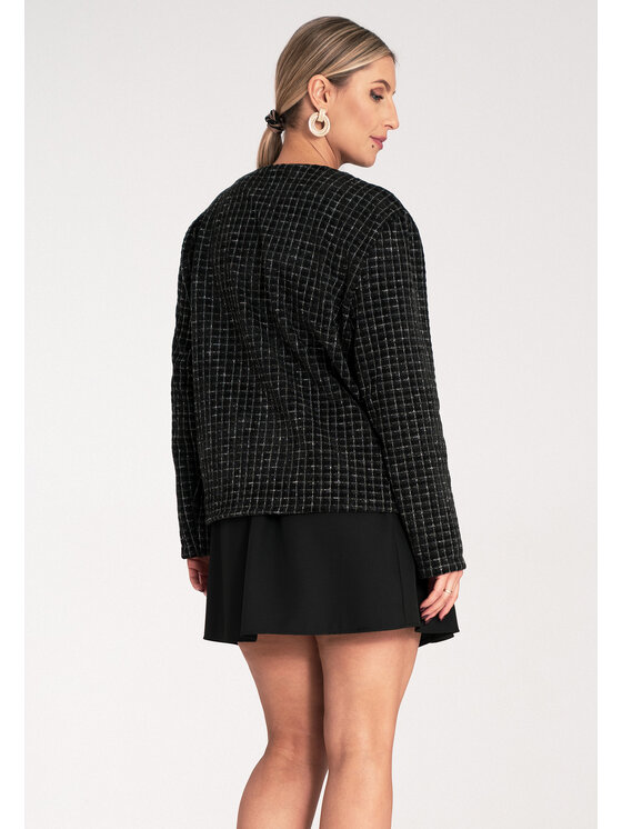 FIGL FIGL Marynarka M1150 Czarny Regular Fit