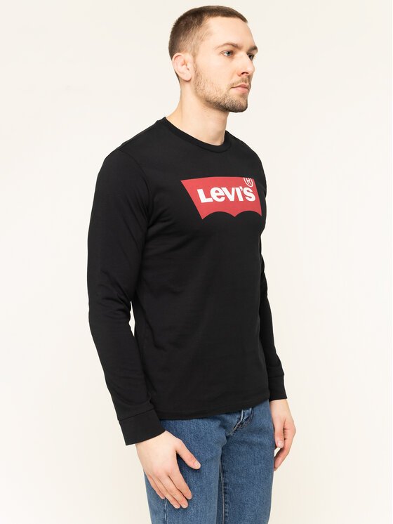 Levi's® Longsleeve krekls Graphic Tee 36015-0013 Melns Regular Fit