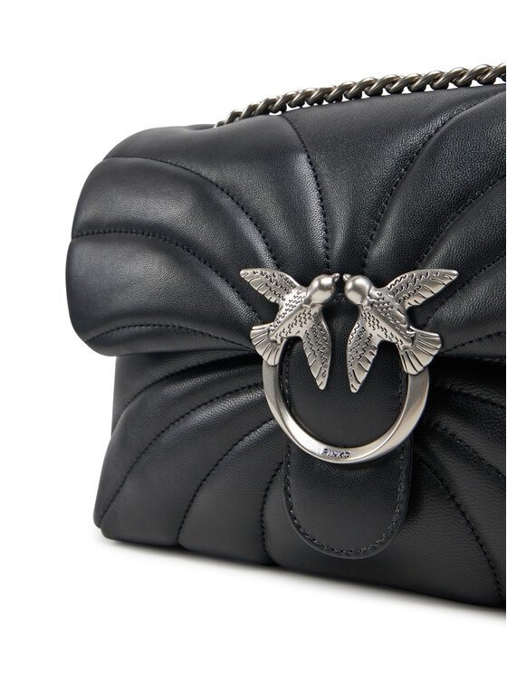 PINKO PINKO Ročna torba Love Puff Classic Cl AI 24-25 PLTT 100038 A1EX Črna