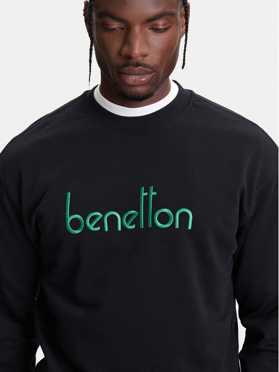 United Colors Of Benetton United Colors Of Benetton Суитшърт 3FWYU109S Сив Regular Fit