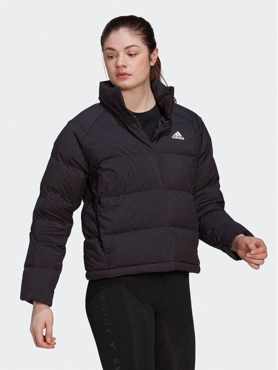 adidas adidas Geacă din puf Helionic Relaxed Down HG8696 Negru Loose Fit