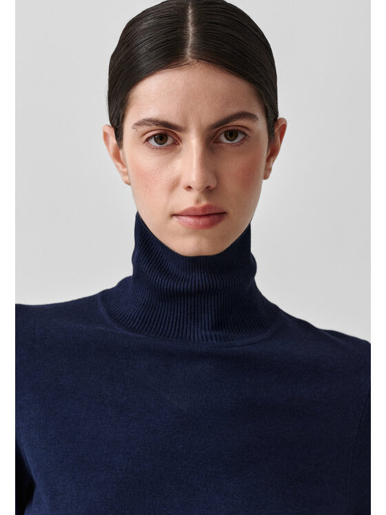 TATUUM TATUUM Sweter ANKIO 1 Granatowy Classic Fit