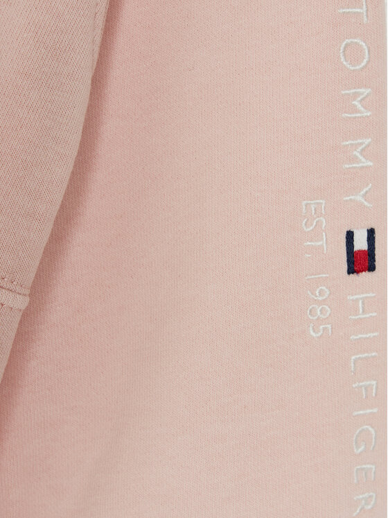 Tommy Hilfiger Tommy Hilfiger Majica dugih rukava Essential Cnk Sweatshirt KG0KG08094 Ružičasta Regular Fit