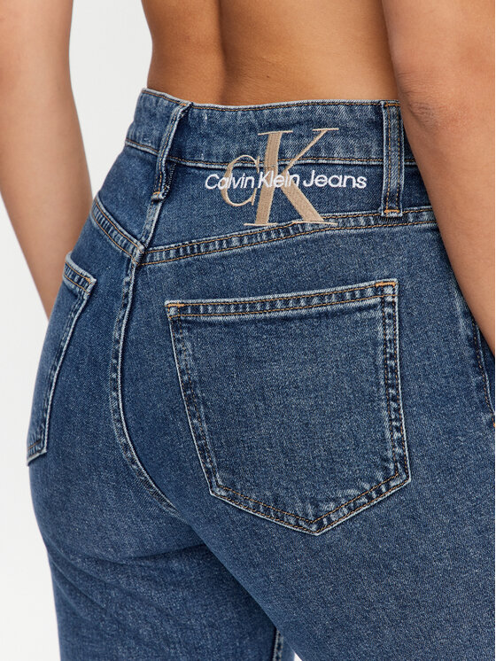 Calvin Klein Jeans Calvin Klein Jeans Džínsy J20J221249 Modrá Mom Fit