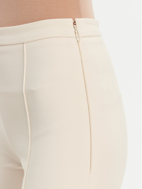 Elisabetta Franchi Elisabetta Franchi Spodnie outdoor 8053686307125 Biały Regular Fit