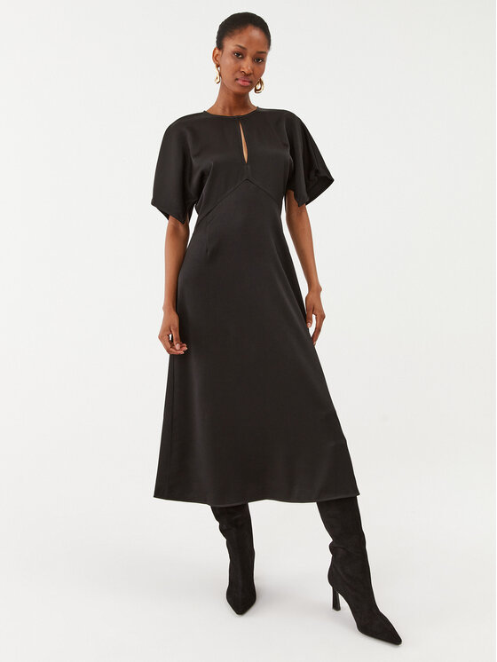 MICHAEL Michael Kors MICHAEL Michael Kors Повсякденна сукня MF381OI99G Чорний Regular Fit