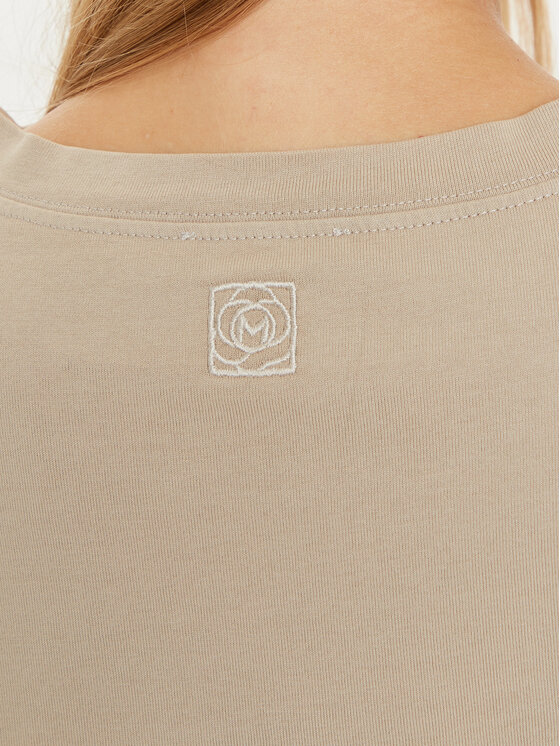 Marella Marella T-Shirt Riserva 2423976024 Szary Relaxed Fit
