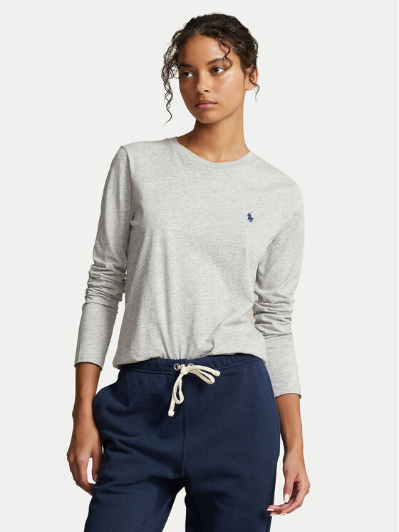 Polo Ralph Lauren Polo Ralph Lauren Блузка 211898699004 Сірий Regular Fit