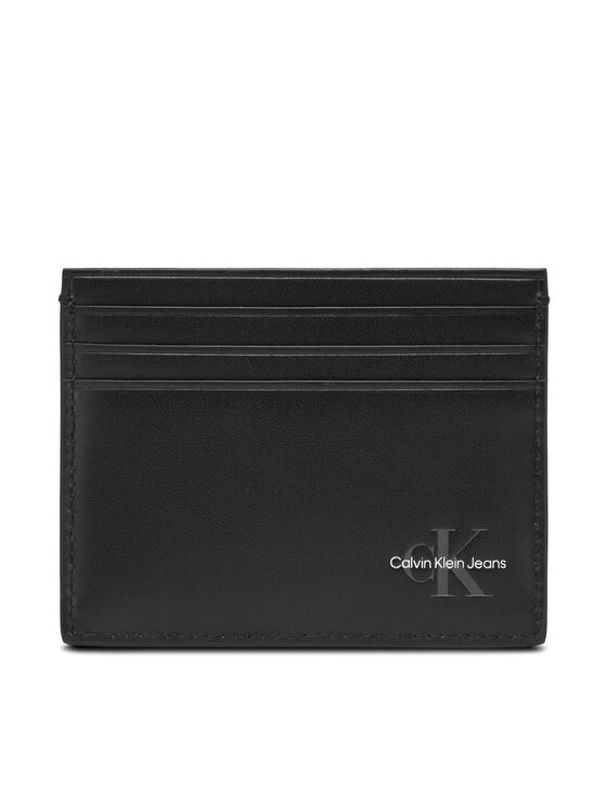 Calvin Klein Jeans Calvin Klein Jeans Kreditkartenetui Mono Logo Card Case LV04G1029G Schwarz