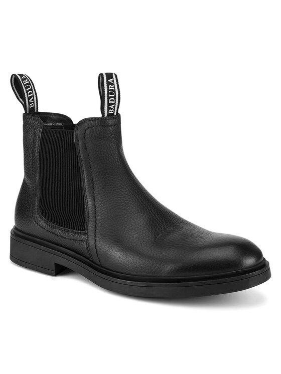 Badura Badura Μποτάκια με λάστιχο JAMES-04 MI08 Μαύρο