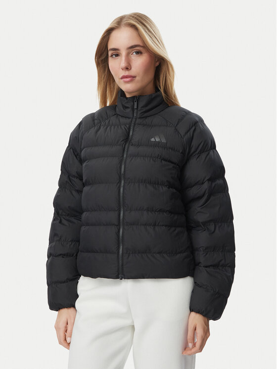 adidas Žieminė striukė Essentials Packable KF2715 Juoda Loose Fit