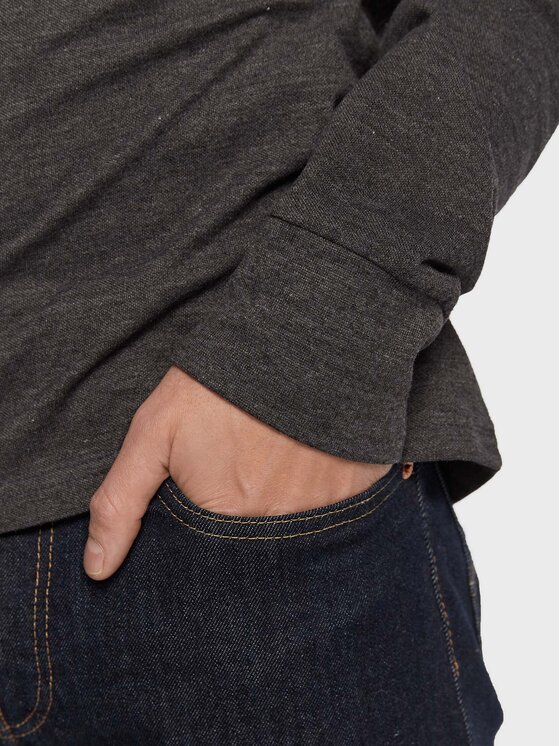 Brave Soul Brave Soul Поло MLT-412WASHINGTN Сірий Slim Fit