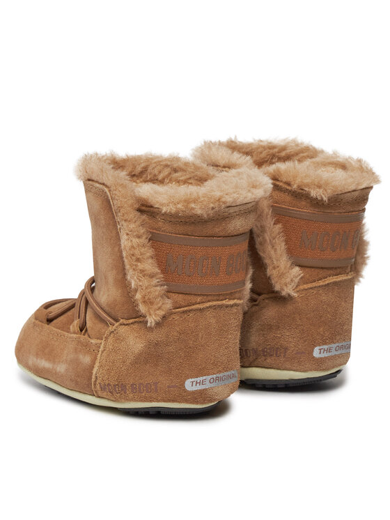 Moon Boot Moon Boot Śniegowce Crib Suede 34010300001 Brązowy