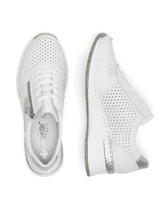 Rieker Rieker Sneakers N4340-80 Weiß