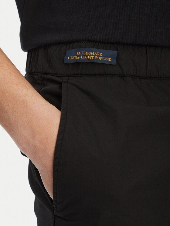 Paul&Shark Paul&Shark Σορτς υφασμάτινο 25414025 Μαύρο Regular Fit