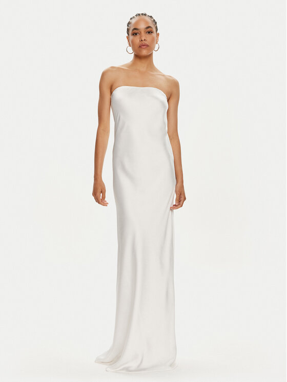 NORMA KAMALI NORMA KAMALI Abendkleid ST1243CBC95944 Weiß Regular Fit