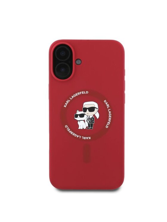 KARL LAGERFELD KARL LAGERFELD Etui na telefon Apple iPhone 16 Czerwony