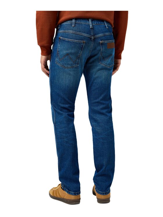 Wrangler Wrangler Jeansy River 112362547 Granatowy Regular Fit
