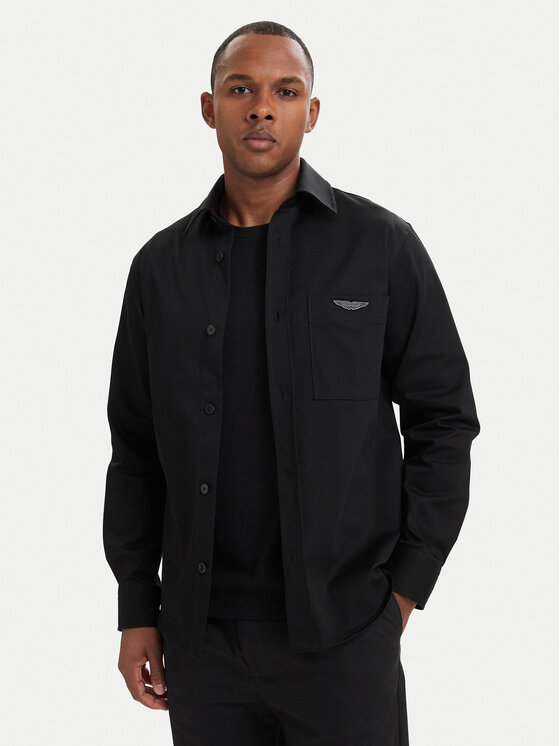 BOSS Cămașă C-Owen 50567166 Negru Relaxed Fit