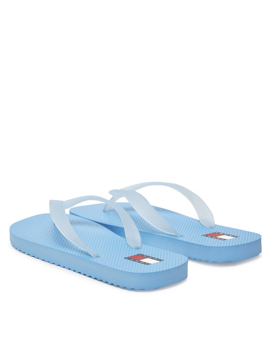 Tommy Jeans Tommy Jeans Japanke Tjw Logo Flip Flop EN0EN02447 Svijetloplava