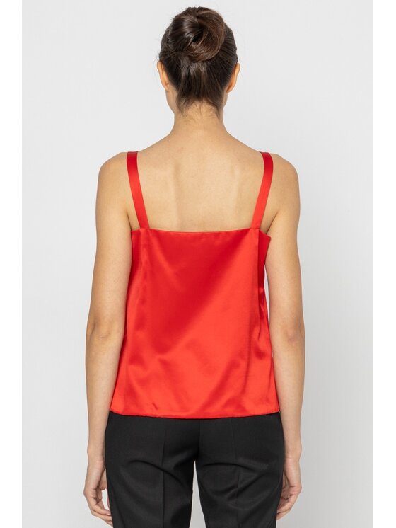Deni Cler Milano Deni Cler Milano Top W-DC-0054-D5-L1-30-1 Czerwony