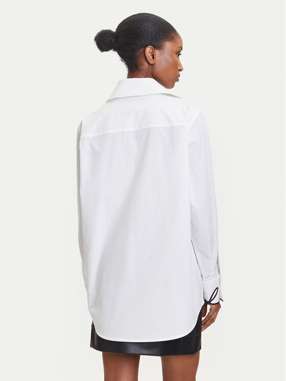 KARL LAGERFELD KARL LAGERFELD Риза A3W11023 Бял Regular Fit