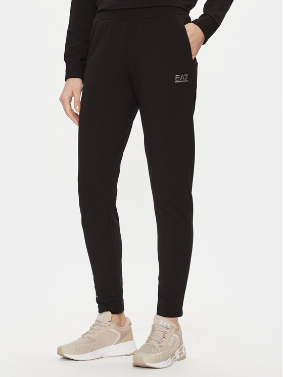 EA7 Emporio Armani EA7 Emporio Armani Trenerka 8NTV54 TJTXZ 0200 Crna Regular Fit
