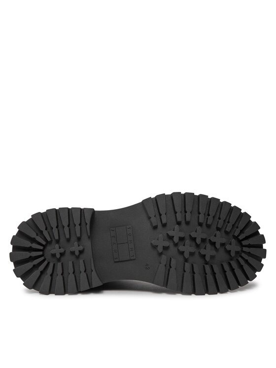 Tommy Jeans Tommy Jeans Kotníková obuv Tjm Lace Up Boot EM0EM01363 Černá