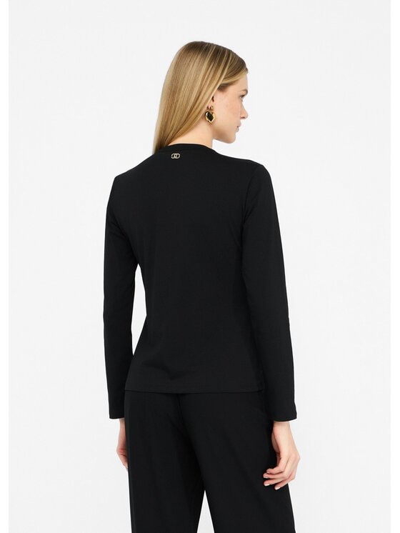 Liu Jo Liu Jo T-shirt TF5189JS00322222 Nero Regular Fit