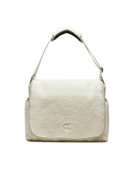 Calvin Klein Jeans Calvin Klein Jeans Torba za prematanje beba Teddy Messenger IU0IU00660 Écru