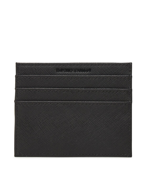 Emporio Armani Emporio Armani Комплект портфейл и калъф за карти Y4R237 Y138E Черен