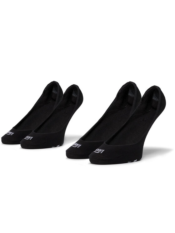 Gyerek 2 pár gyerek bokazokni Vans, Fekete, Girly No Show VN0A33TIY281 r.31.5-36