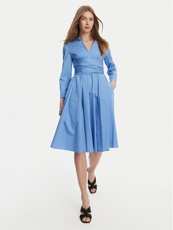 MAX&Co. MAX&Co. Kasdieninė suknelė Disco 2516221164200 Mėlyna Regular Fit