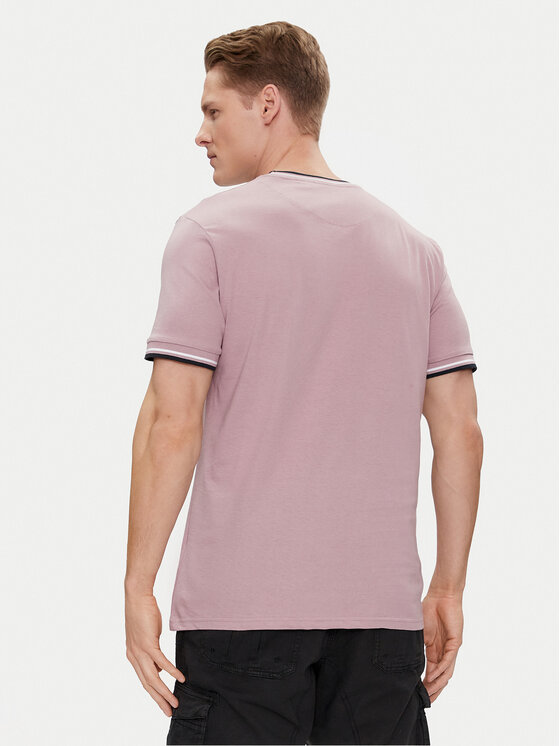 Brave Soul Brave Soul T-Shirt MTS-149FEDERERF Różowy Straight Fit