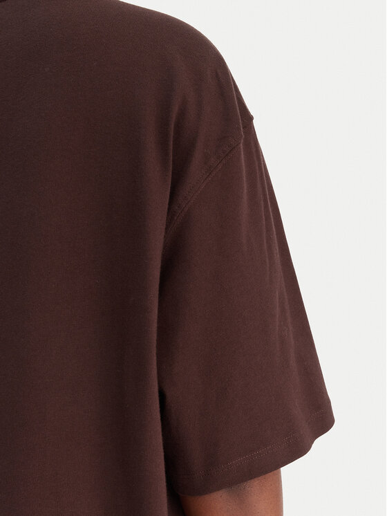 adidas adidas T-särk Essentials Boyfriend KD1371 Pruun Oversize