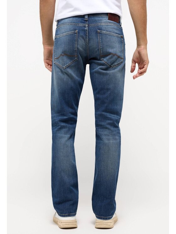 Mustang Mustang Jeansy Washington straight Niebieski Regular Fit