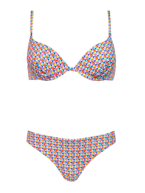 Miss Lou Miss Lou Bikini ML014 Multicolore