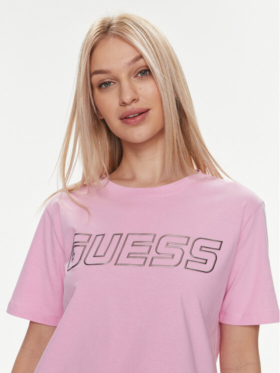 Guess Guess Tricou Kiara V4GI18 I3Z14 Colorat Boxy Fit