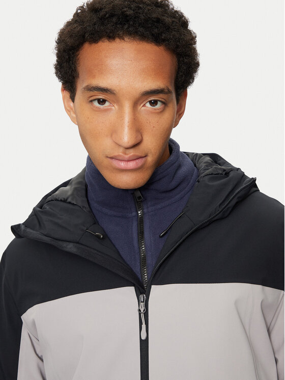 4F 4F Skijacke 4FWAW24TTJAM579 Grau Regular Fit