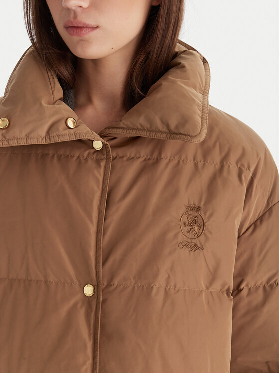 Tommy Hilfiger Tommy Hilfiger Ziemas mētelis WW0WW47279 Bēšs Relaxed Fit