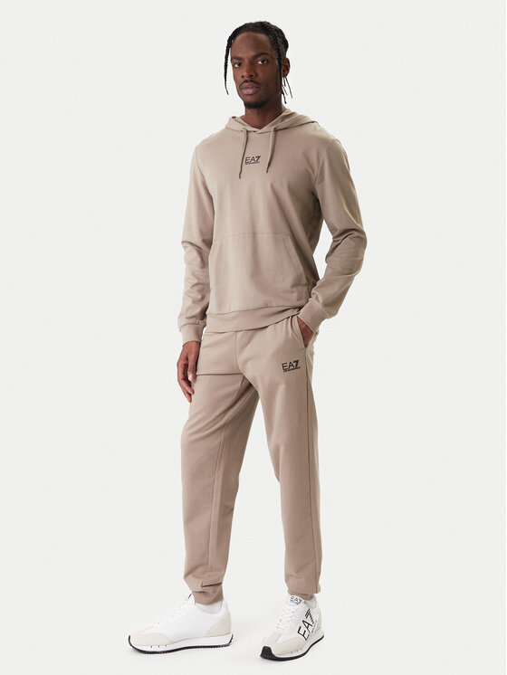 EA7 Emporio Armani EA7 Emporio Armani Teplákové nohavice 8NPP66 PJVRZ U6167 Béžová Regular Fit