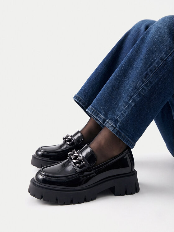 DeeZee Loaferice CS5907-07 Crna