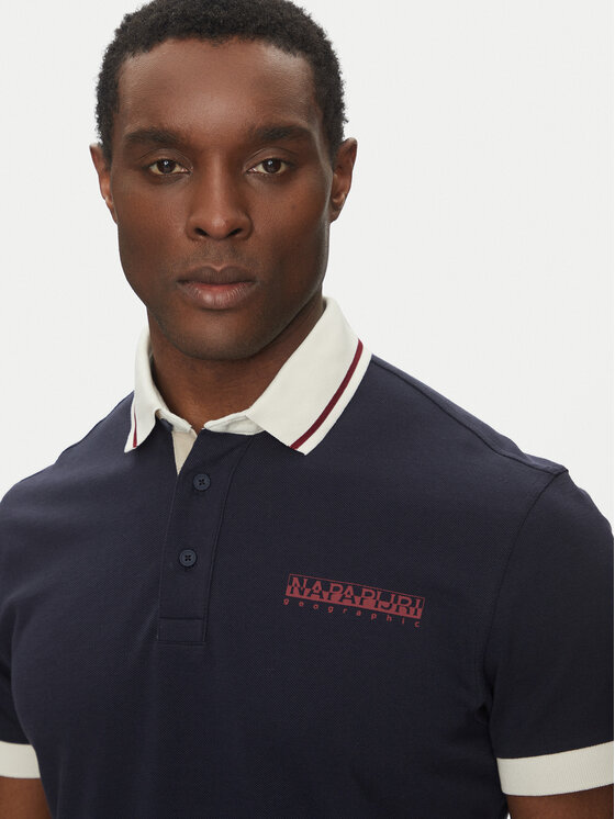 Napapijri Napapijri Polokošile E-Zeri NP0A4ID4 Tmavomodrá Regular Fit