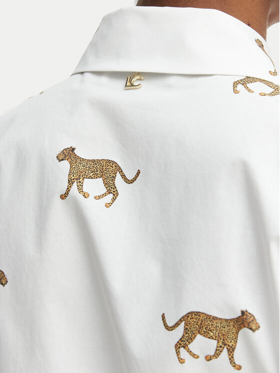 LOLA CASADEMUNT LOLA CASADEMUNT Marškiniai LS2615059 Balta Regular Fit