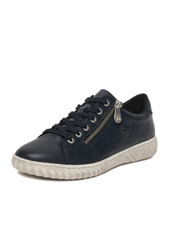 Rieker Rieker Sneakersy N0900-14 Tmavomodrá
