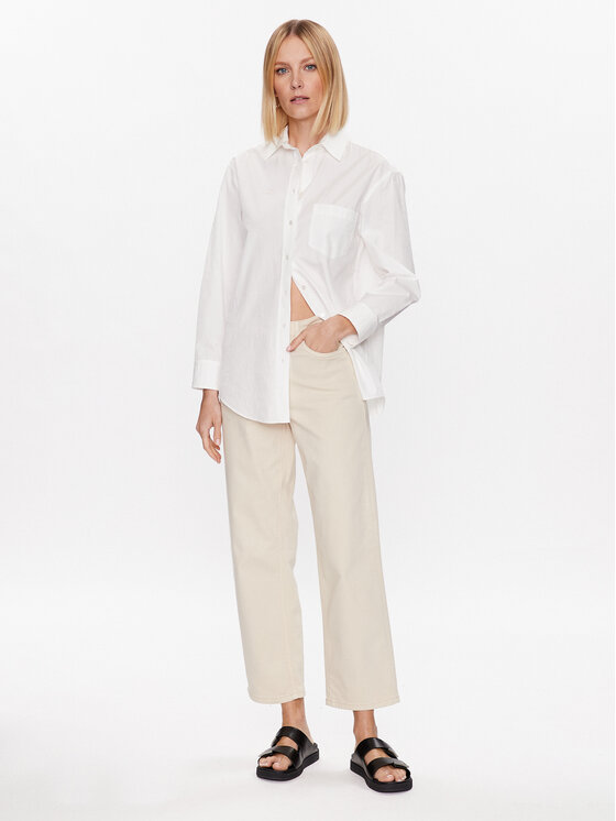 Moss Copenhagen Moss Copenhagen Джинси Melana 17307 Бежевий Straight Leg