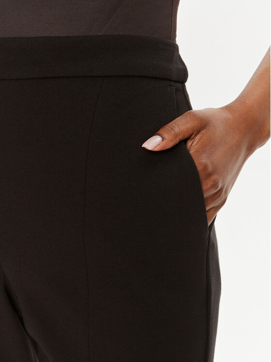 KARL LAGERFELD KARL LAGERFELD Chino hlače 245W1001 Črna Slim Fit